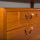 Danish teak desk by Kai Kristiansen for FM Møbler, 1960s