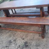 Table and 2 benches