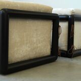 1973 “Cornaro” Sofa & Armchair Set by Carlo Scarpa for Simon