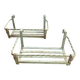 Wrought iron balcony planters