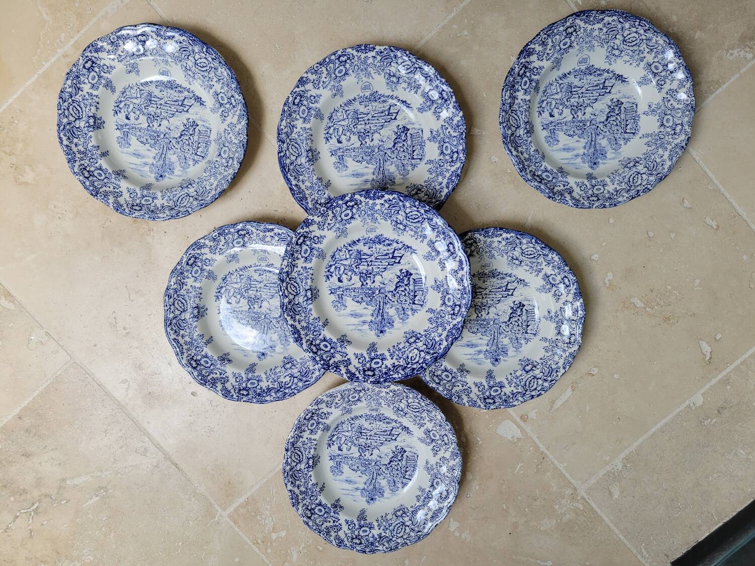 English soup plates