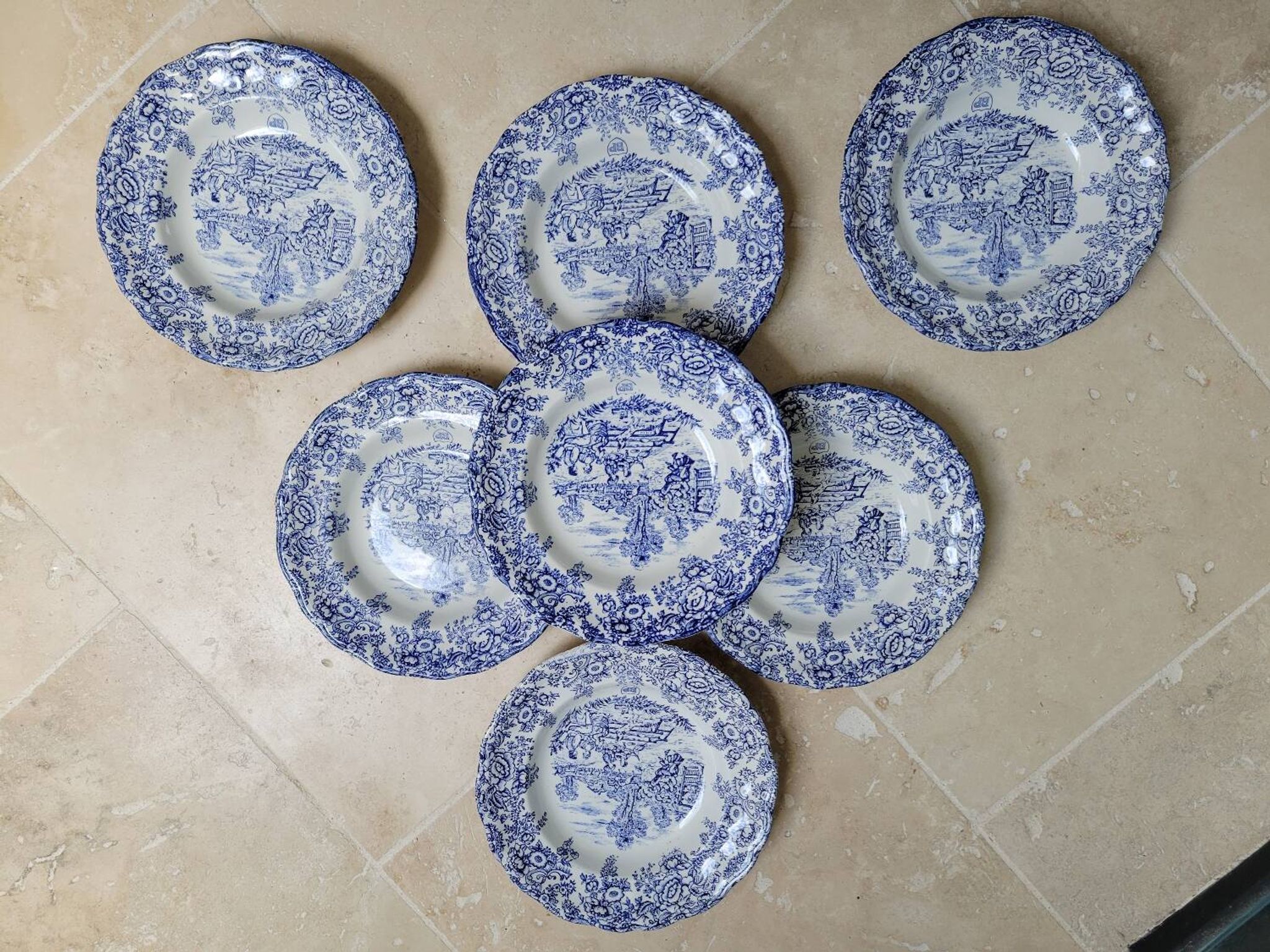English soup plates