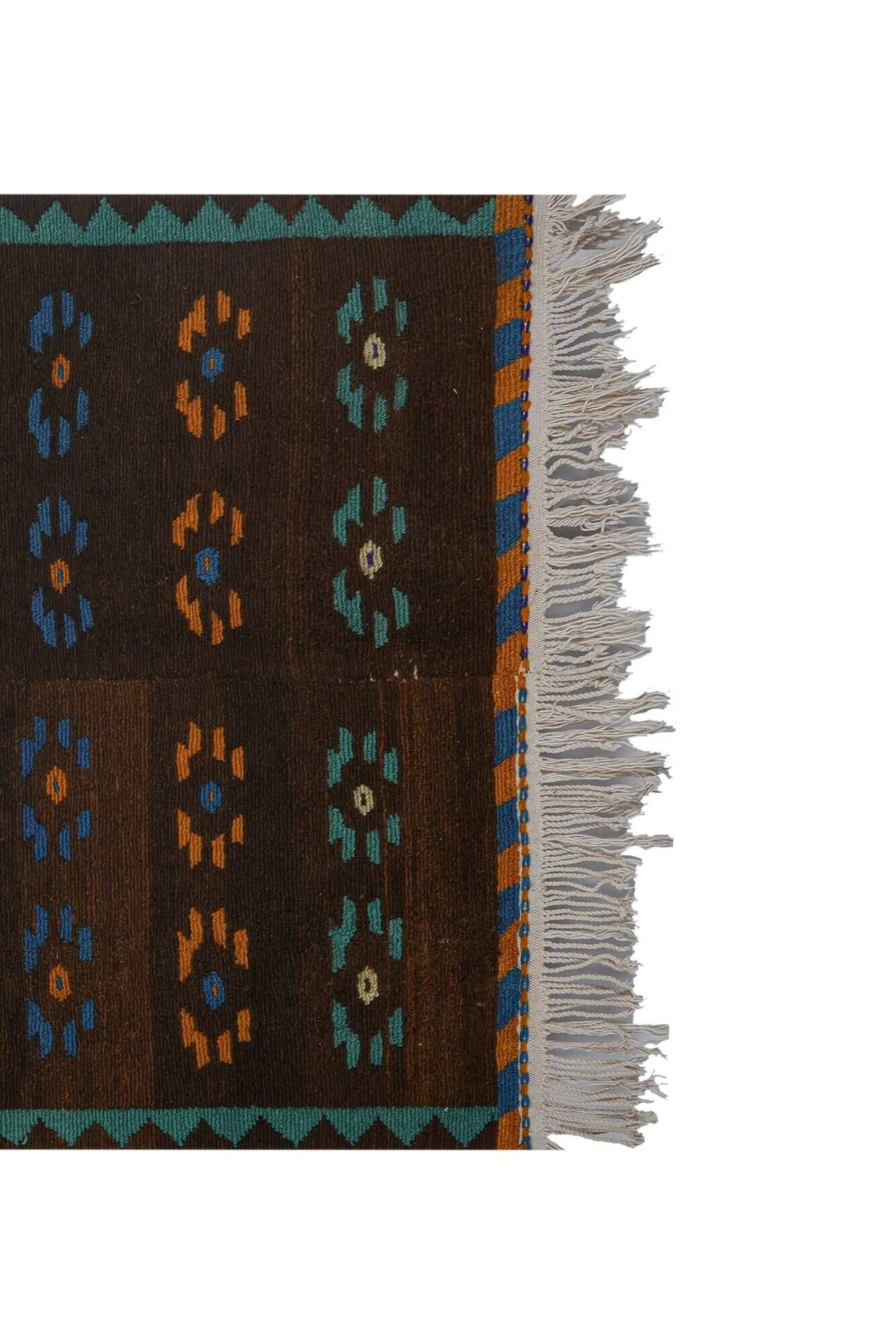 Vintage handmade Turkish rug 120x140 cm
