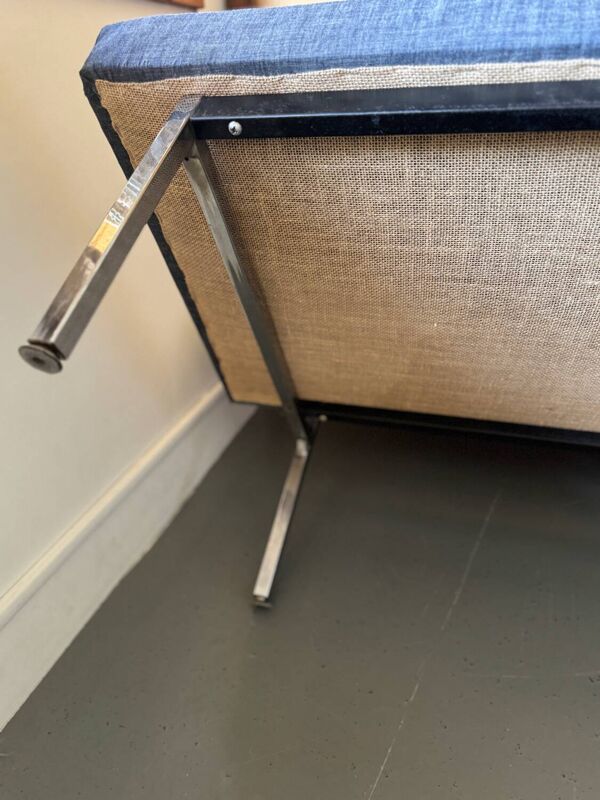 Canapé banquette gris