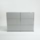 USM Haller 6-section metal storage unit, 2000s