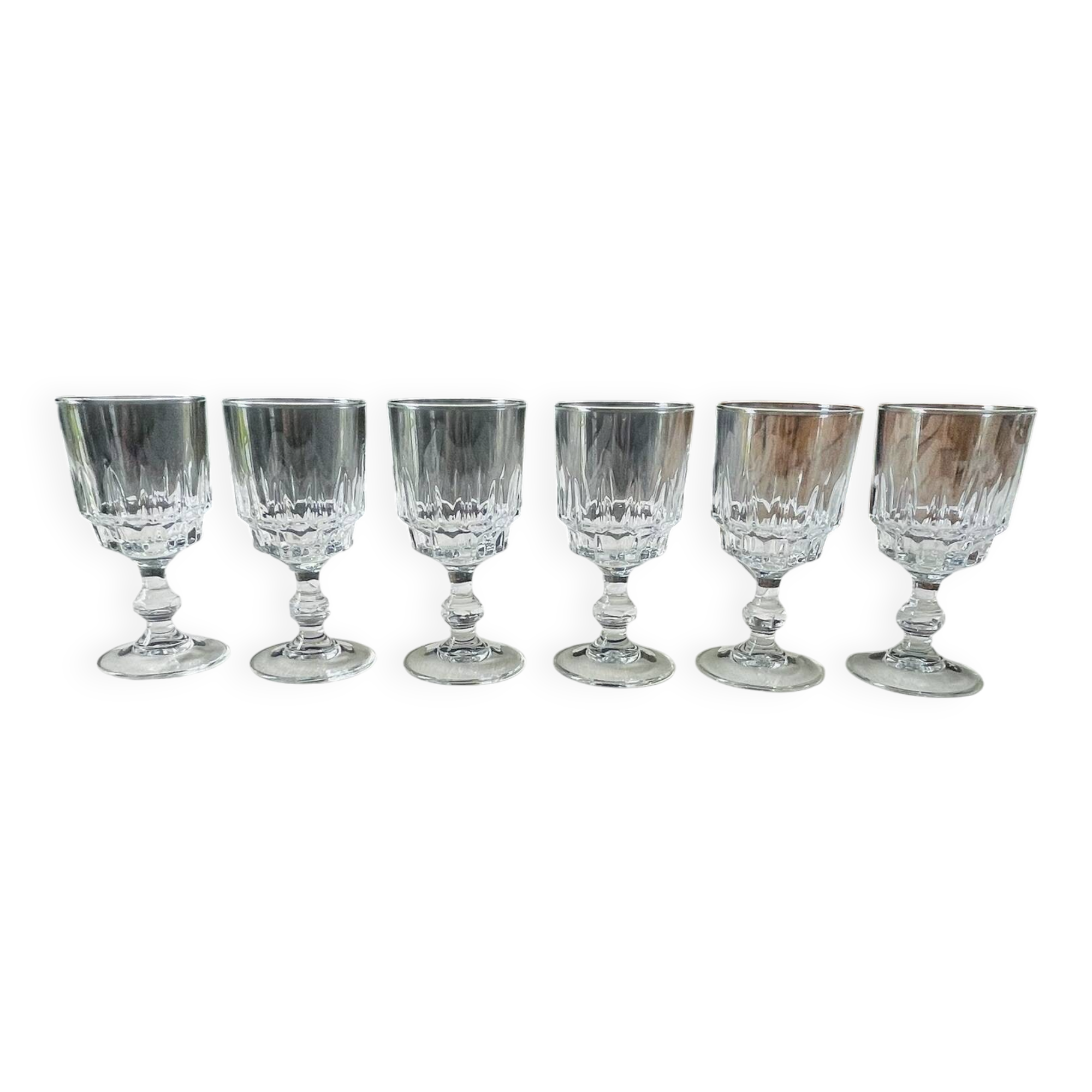 Set of 6 Luminarc glasses