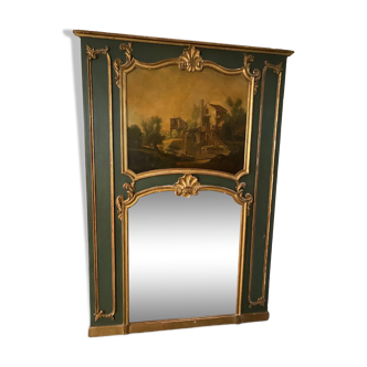 Louis XV style trumeau, 180x120 cm