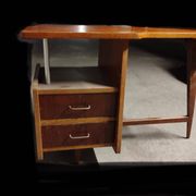 Vintage wooden desk from the 60s