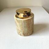 Vintage sarome  japan table lighter in  marble