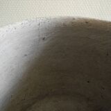 old glazed stoneware pot rustic decor