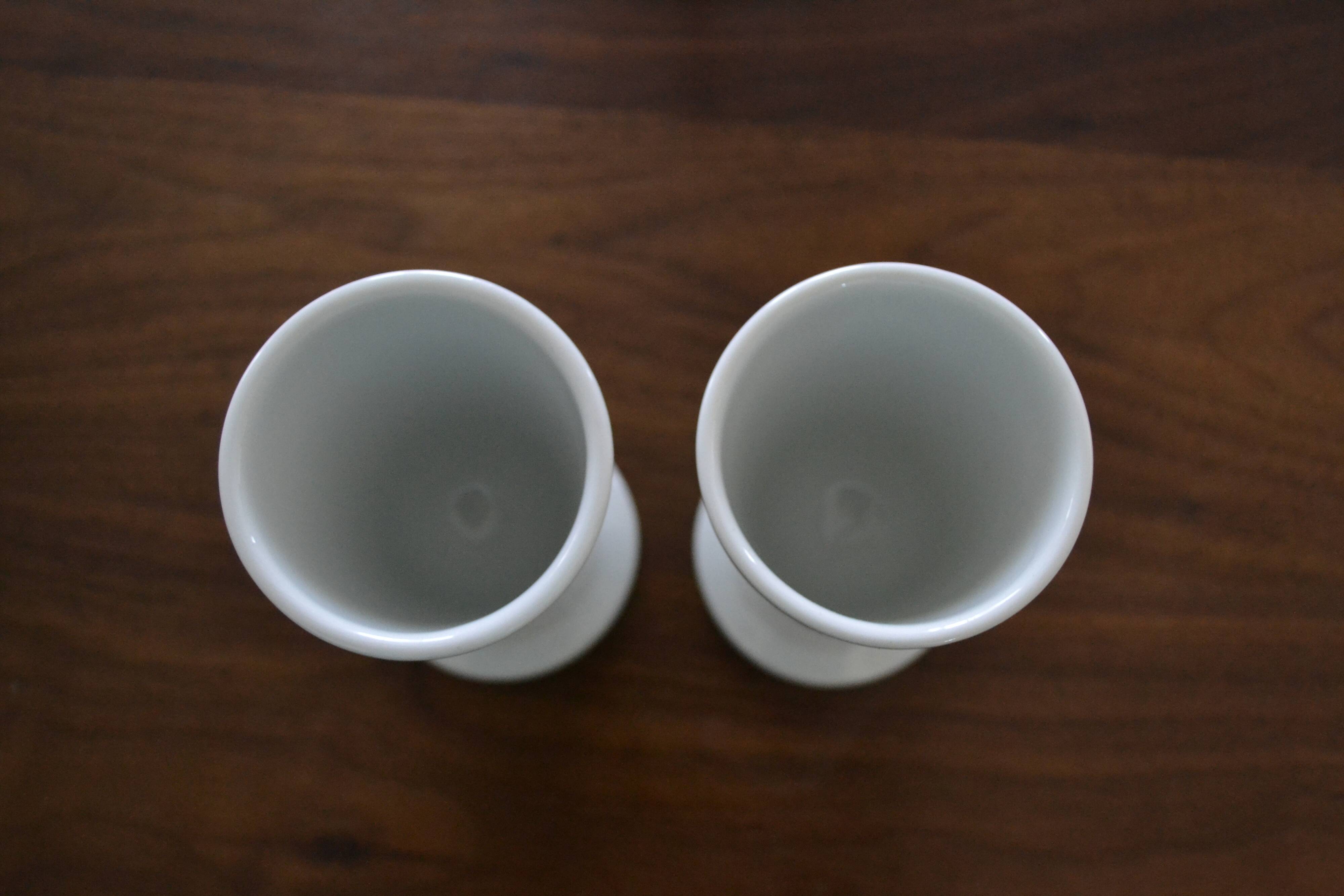 Set of 2 mazagrans in Snake porcelain