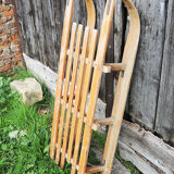 Old solid wood sledge