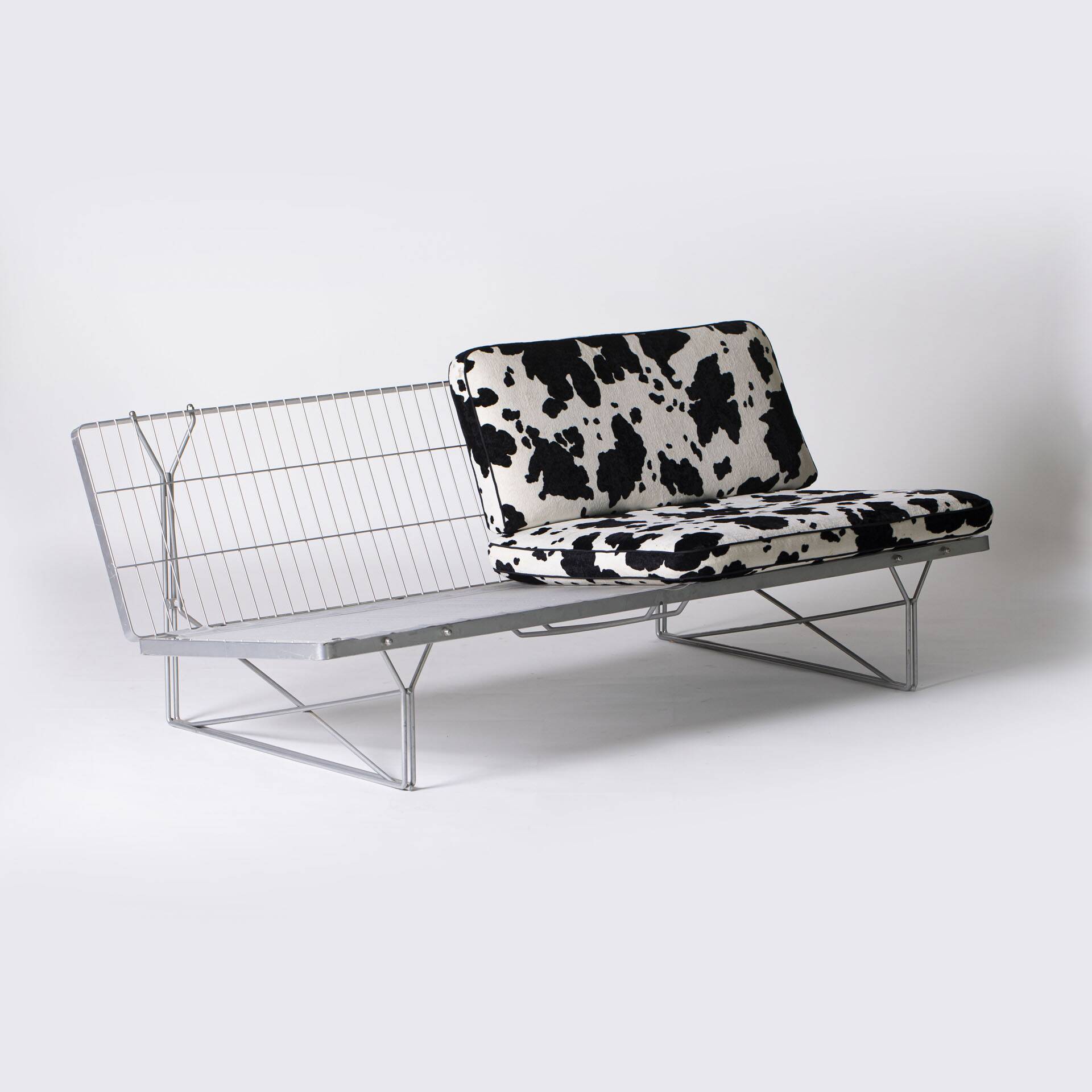 Canapé Moment de Niels Gammelgaard pour Ikea, années 1980 avec revêtement à motifs animaliers