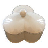 Porcelain clover sugar bowl