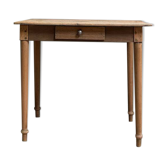 Table made of solid chestnut (renovated) or