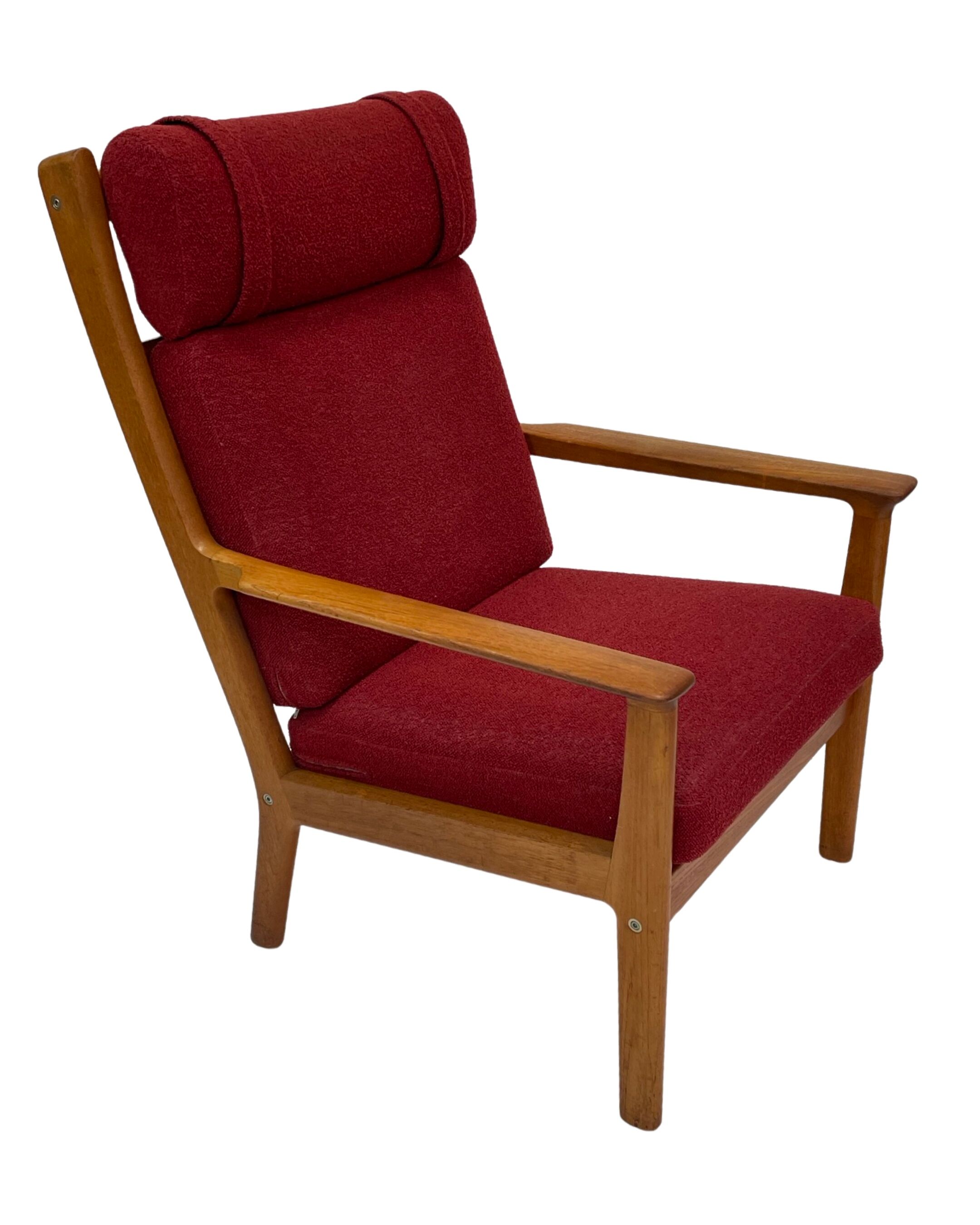 GE 265A oak chair by Hans J. Wegner for Getama