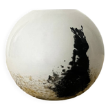 Murano glass ball vase
