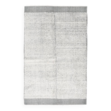 Tapis vintage en laine fait main vert cendré 4x7 nuances, 129x217Cm SK 34947