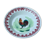Plat creux, coq, Moulin des Loups
