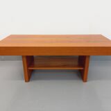Vintage modernist teak coffee table from the 60s
