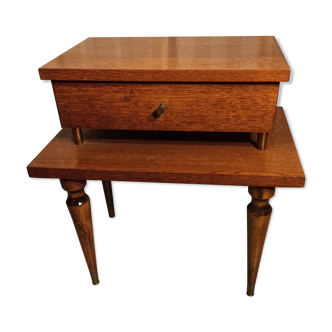 Bedside table with one drawer on the front