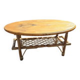 Rattan coffee table