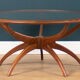 G plan astro spider teak & glass coffee table 1960