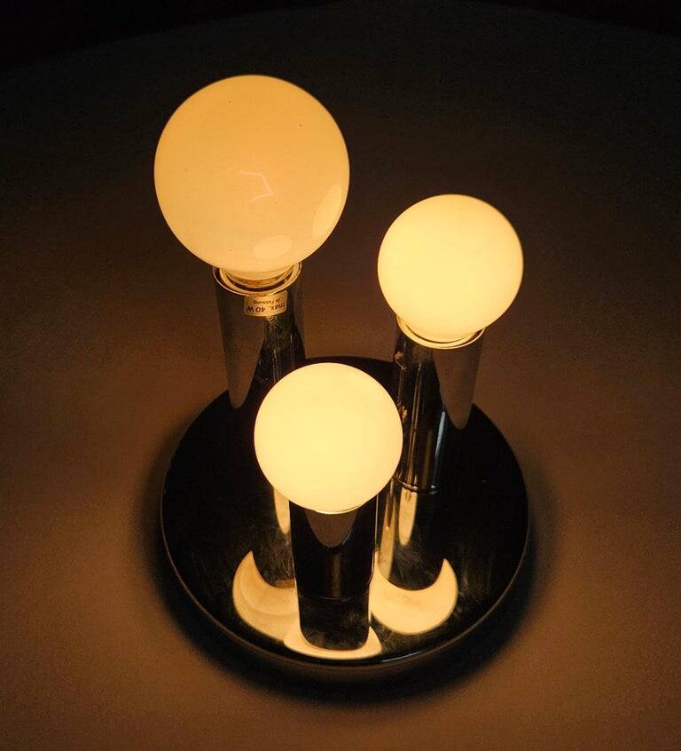 Mid-Century Modern Wall or Ceiling Lamp, Flush Mount, Sölken Leuchten, 1970