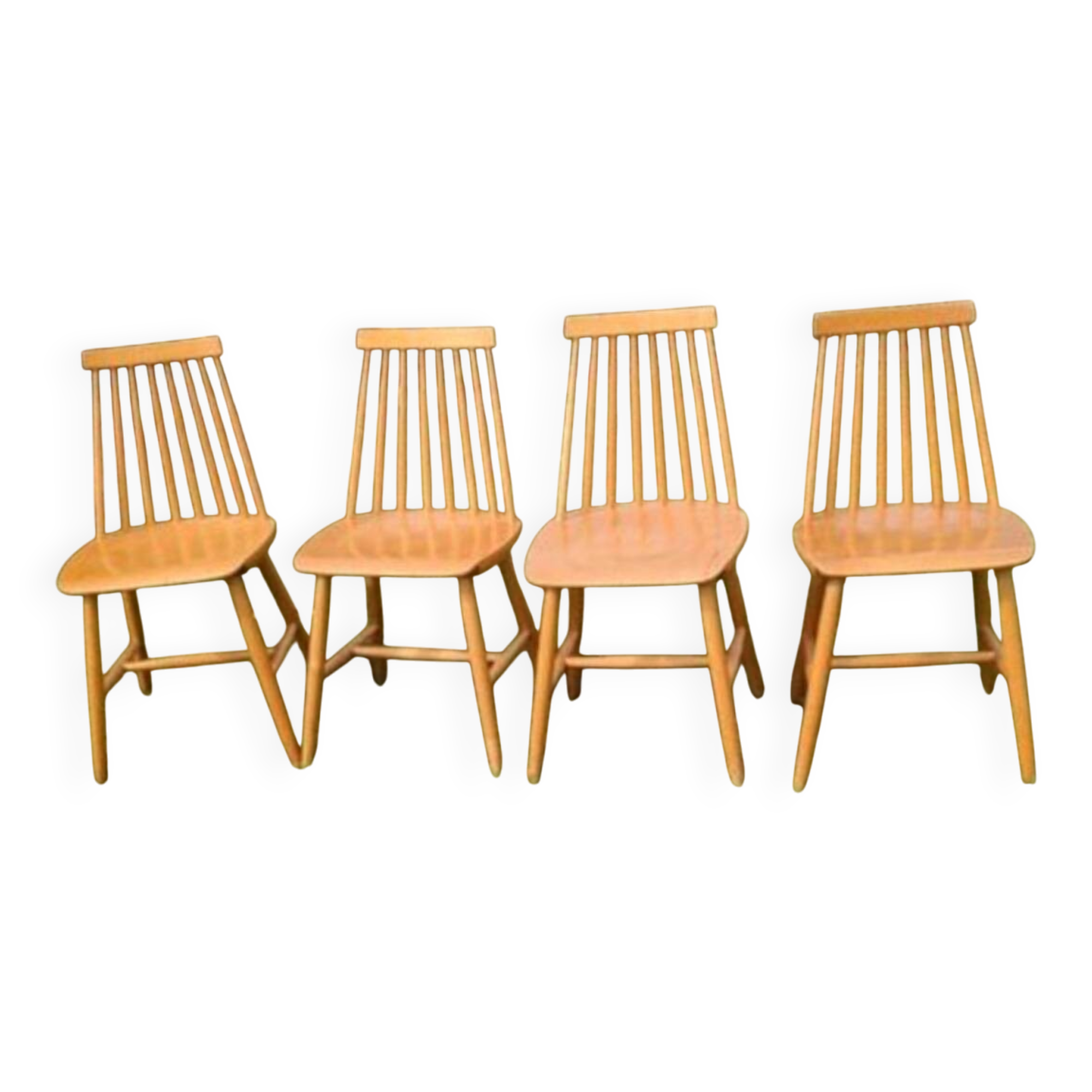 Chaises scandinaves bois