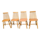 Scandinavian wooden chairs