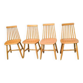 Scandinavian wooden chairs