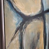 Framed oil painting 1970s