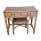 Bureau en rotin avec son assise