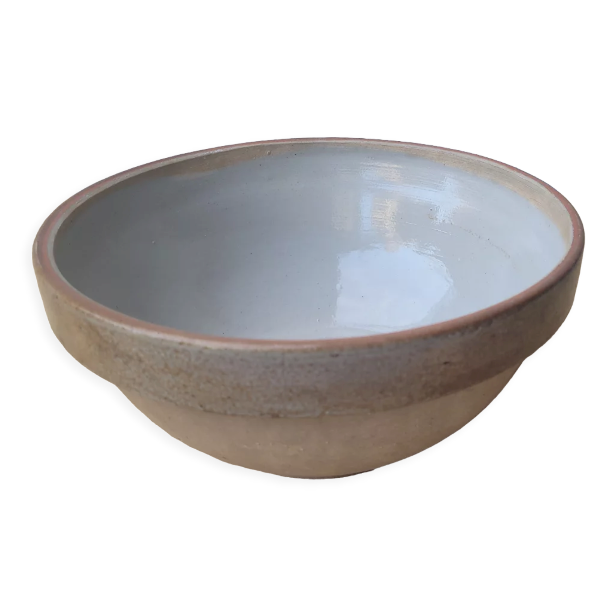 Stoneware salad bowl