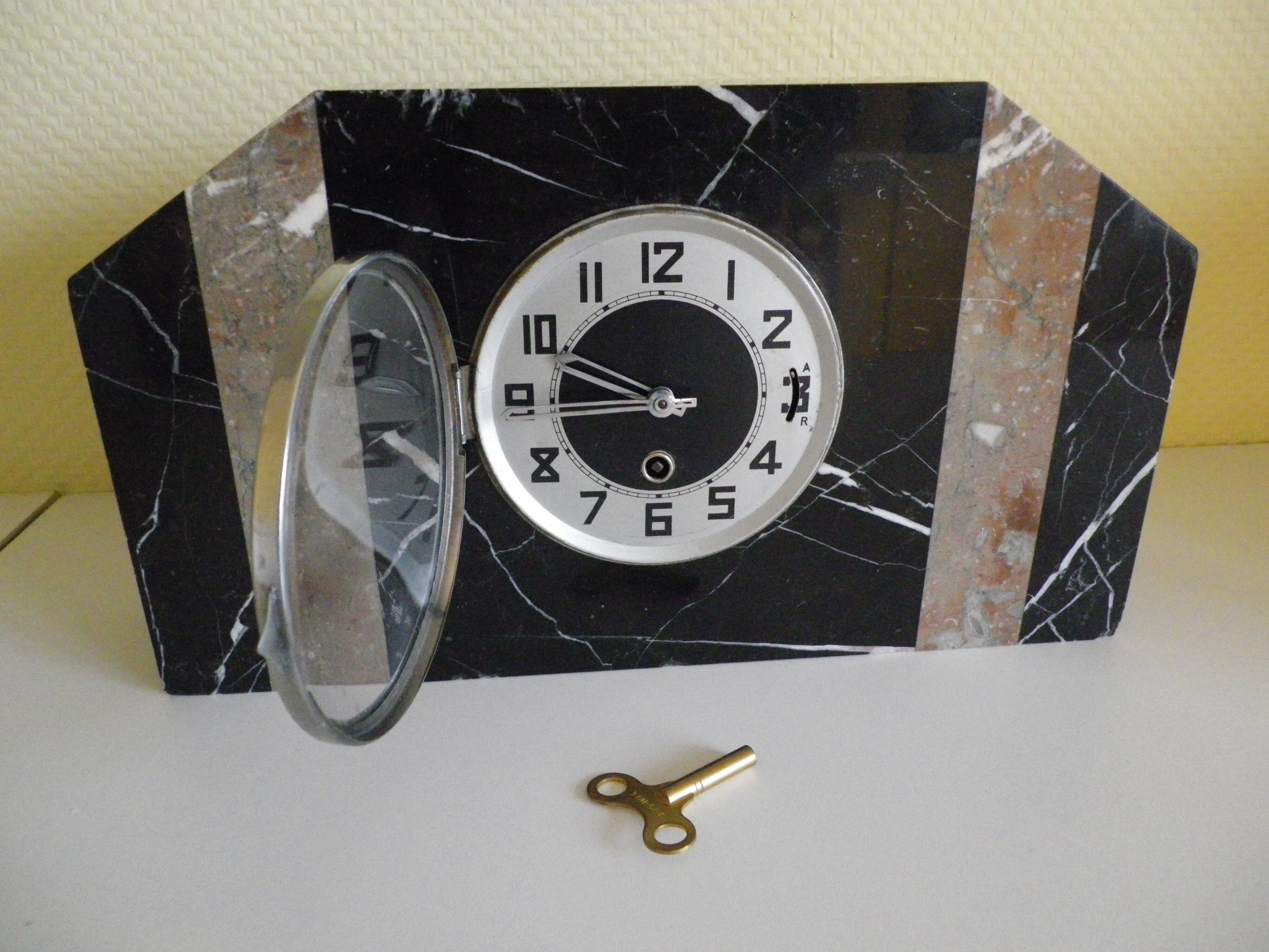 Thick marble clock 30/40
