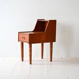 1960s bedside table with double top