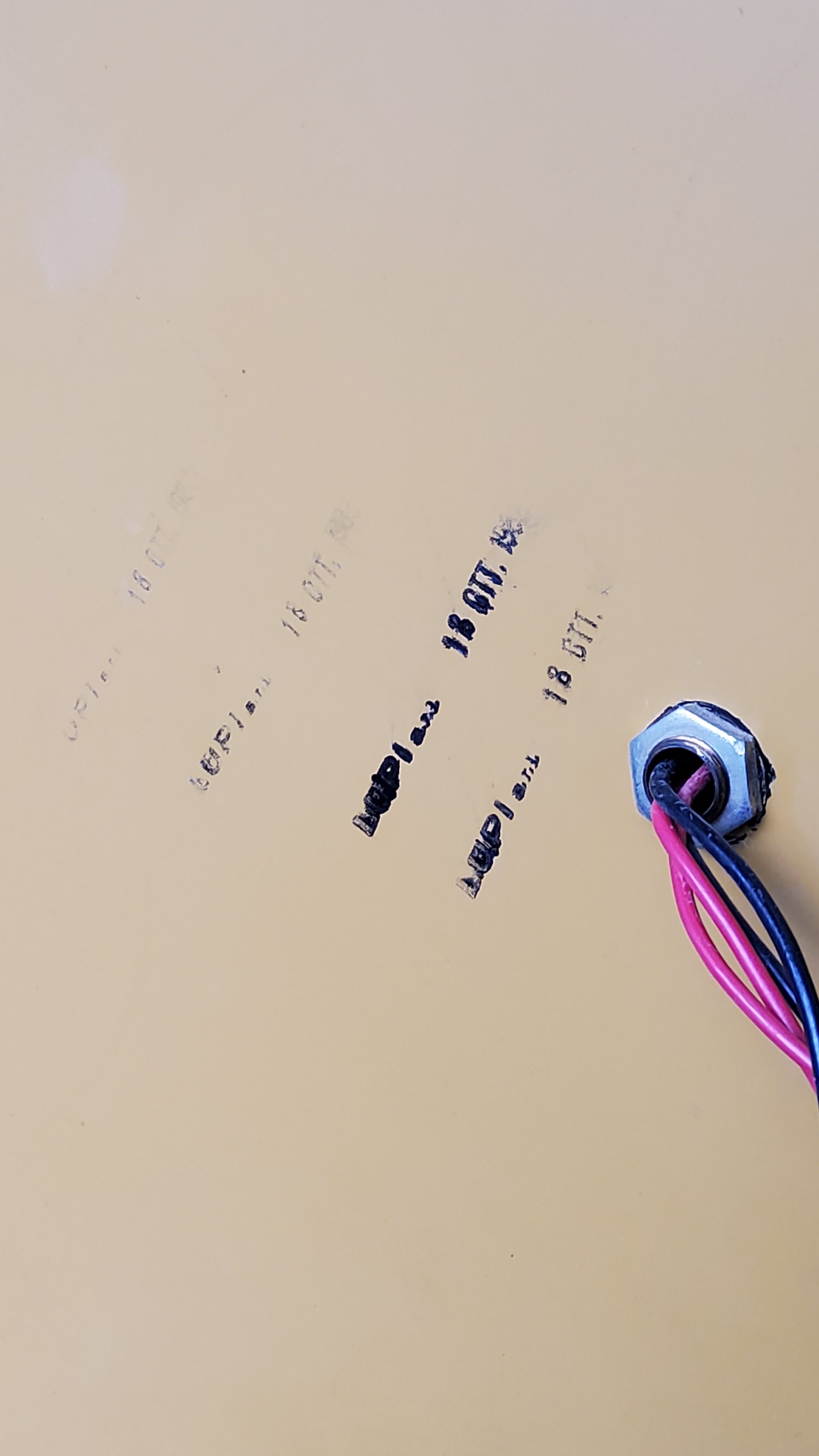 Oval mirror with 2 double tain sconces by Antonio Lupi from the 80s, 69x55 cm