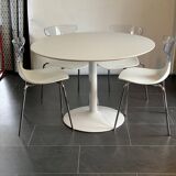 Table space age et 4 chaises