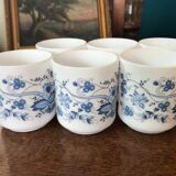 6 tasses vintage