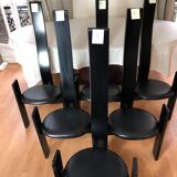6 chaises par Vico Magistretti, modèle Golem, 1969