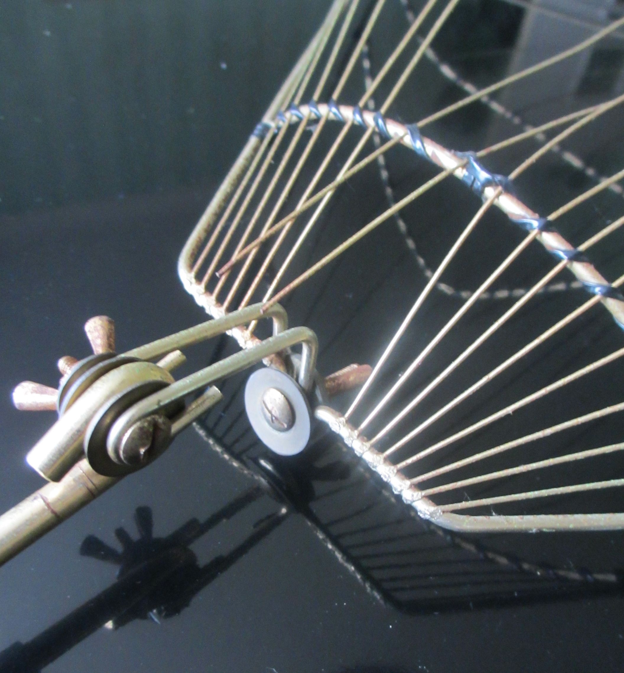 Display of lingerie model