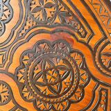 Large carved tray wall decoration