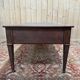 Bureau plat de style Louis XVI en marqueterie 196 cm