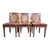 Set of 6 Louis XVI style chairs