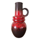 Scheurich 428-48 ceramic vase, West Germany - 1970s design, Fat Lava