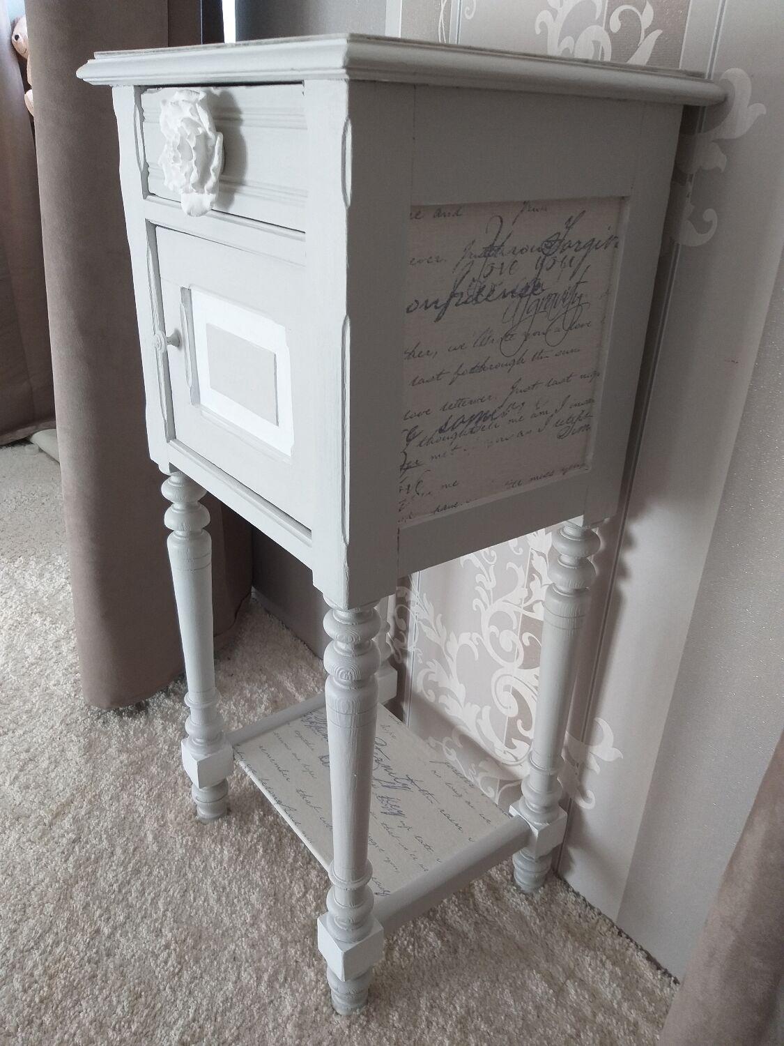 Bedside table louis XVI