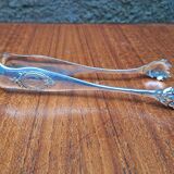 Sugar tongs or ice tongs in solid silver