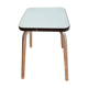 Tabouret formica bleu ciel