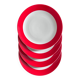 Uno Habitat 4-piece plate set