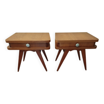 Vintage bedside duo